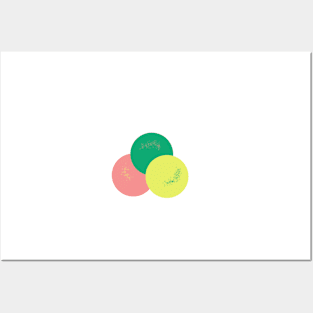 Color dots Posters and Art